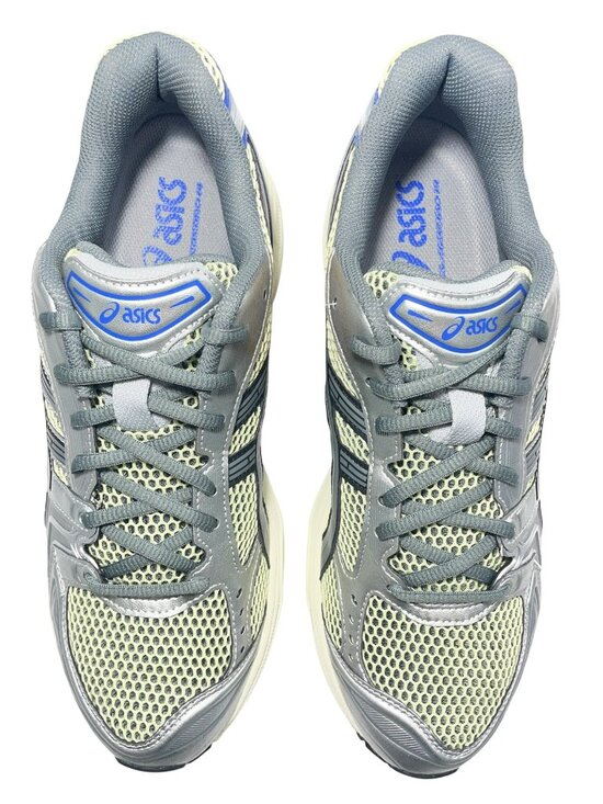 Asics Gel-Kayano 14 Running Shoes Soft Yellow/Blue Men\'s US 10.5 Wmn\'s US 12 NWB main image 6